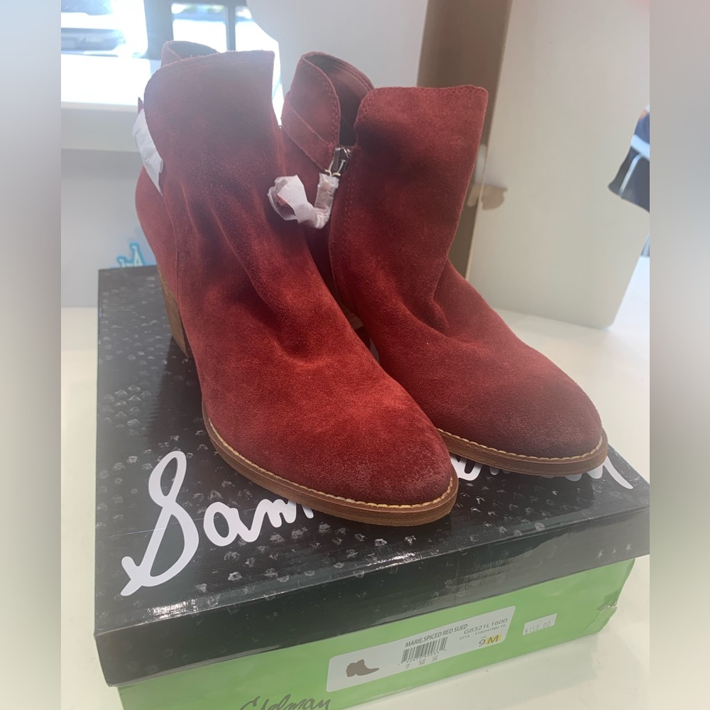 Sam Edelman suede boots